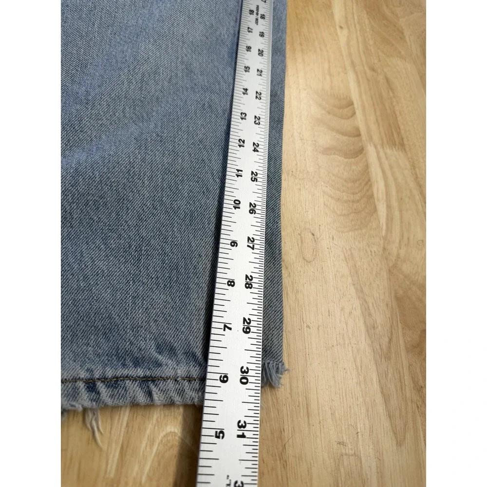 Levis 560 Loose Fit Tapered Leg Vintage‎ Denim Faded Jeans 46X30 Y2K Distressed